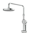 thumbnail image 2 of Pulse Lanikai 3 Function Hand Held Rainfall Dual Shower Head Spa System, Chrome, 2 of 6