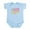 Sky Blue, variant on CafePress - Peppa Pig: Sleepy Time! - Baby Light Bodysuit, Size Newborn - 24 Months