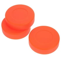 MERRYHAPY Hockey Balls for Practicing Orange 3Pcs 2.75In