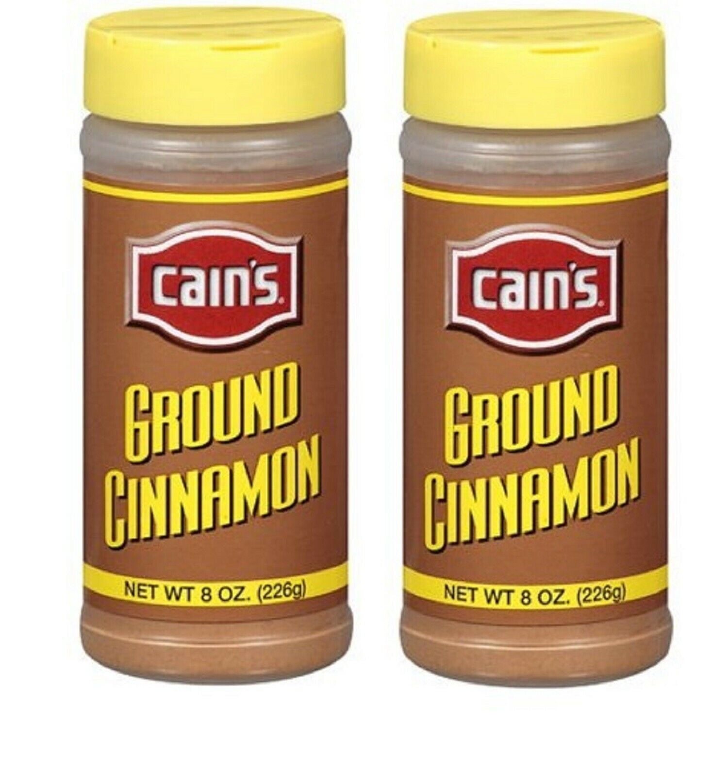 Cain's Ground Cinnamon (2 bottle/8 oz Each)