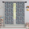 thumbnail image 5 of Blackout Kids Curtains,Multicolor Arrow Pattern Childrens Insulated Curtains Set Of 2,Bedroom Essentials,Toddler Room Decor 42x63in(106x160cm), 5 of 5