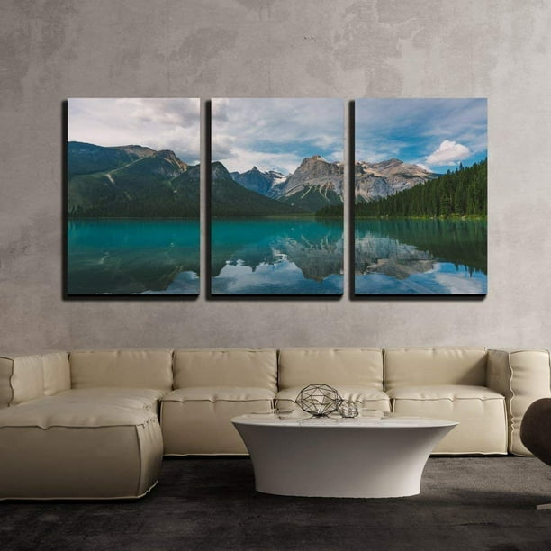 Wall26 3 Piece Canvas Wall Art Natural Mountain Lake Modern Home Decor Stretched And Framed Ready To Hang 16 X24 X3 Panels Com - Mountain Home Decor Canada Wall26 3 Piece Canvas Wall Art Natural Mountain Lake Modern Home Decor Stretched And Framed Ready To Hang 16 X24 X3 Panels Com - Mountain Home Decor Canada