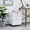 White, variant on Clipop Set of 2 Mobile File Cabinet 3 Drawers,Lockable Wooden Cabinet,for A4 Sized Documents,Black