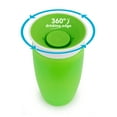 thumbnail image 5 of Munchkin® Miracle® 360° Spoutless Sippy Cup, 10 oz, Green, Unisex, 5 of 5