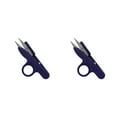 thumbnail image 4 of Thinsony Stainless Steel Sewing Scissors With Professional Precision ABS Embroidery Scissors Sewing Cutter Yarn Scissors dark blue 2Set, 4 of 6