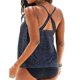 thumbnail image 2 of Toystoory Traje de baño para mujer Traje de baño dividido sexy Traje de baño de color sólido Calzoncillos superiores, Rosa, XL Traje de baño Negro L, 2 of 5
