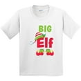 thumbnail image 3 of Inktastic Christmas Big Elf Youth T-Shirt, 3 of 5