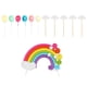 thumbnail image 2 of 1 Set Colorful Rainbow Cake Topper Creative Cake Toppers Dessert Ornaments, 2 of 3