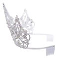 thumbnail image 2 of #16451 - Pageant Prime Tiara with Combs - 6", 2 of 5