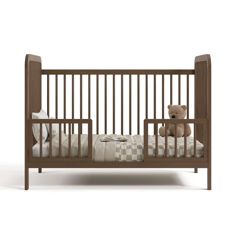 Storkcraft Pasadena 3-in-1 Convertible Baby Crib, Hazelnut