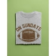 thumbnail image 3 of On Sundays We Watch Football T-Shirt Men -Smartprints Designs, Male XX-Large, 3 of 4
