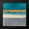 thumbnail image 2 of Paschke, Chris 20x20 Black Modern Framed Museum Art Print Titled - Gold Emerald II, 2 of 5