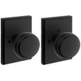 thumbnail image 3 of Kwikset 730SOKTRCT-4 Sora Privacy Door Knob Set - Brass, 3 of 7