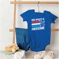 thumbnail image 4 of Red White Awesome American Patriot Romper Boys or Girls Infant Baby Brisco Brands 12M, 4 of 6