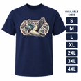 thumbnail image 3 of Flying Mallard Duck Camo T-Shirt Vintage Waterfowl Hunting Retro Graphic Tee Unisex Cotton, 3 of 9