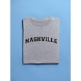 thumbnail image 3 of Text Nashville Men T-Shirt, Male 3X-Large, 3 of 4