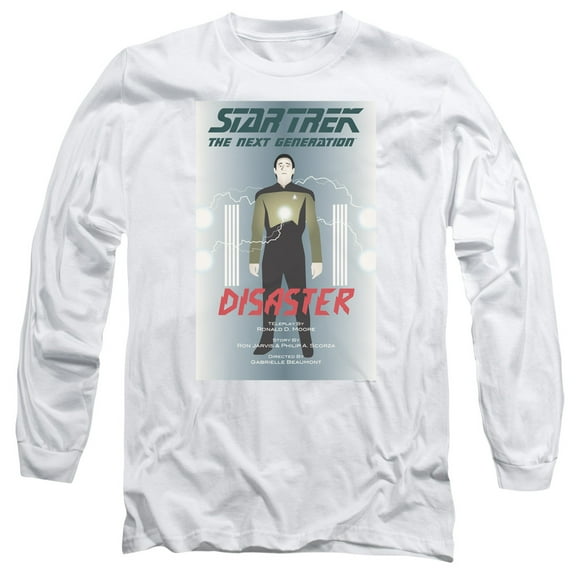 Star Trek Tng Season 5 Episode 5 Adult 18/1 T-Shirt White
