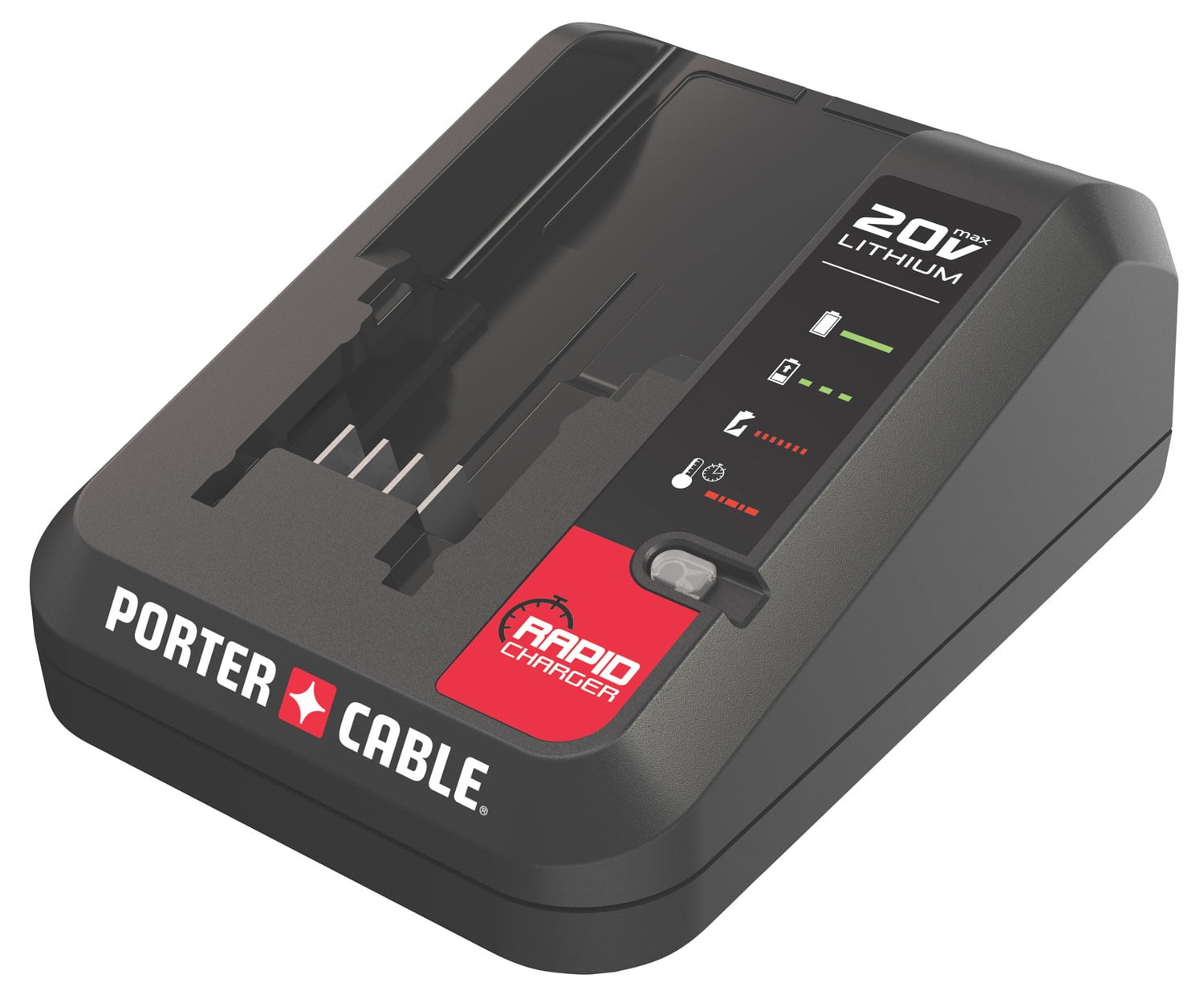 PORTER CABLE 20Volt Max LithiumIon Charger, PCC692L
