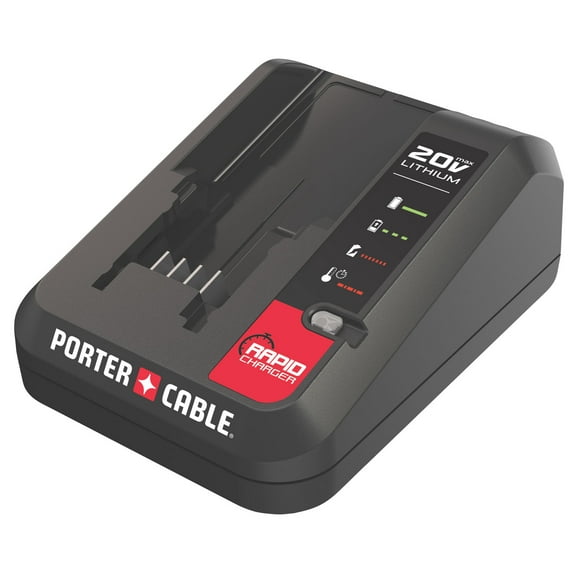 PORTER CABLE 20-Volt Max Lithium-Ion Charger, PCC692L
