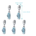 thumbnail image 2 of Moluckfu 5Ud Charms De Metal Zapatos Decorativos Para Joyería Creativa Y, 2 of 8