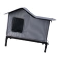 thumbnail image 4 of Casa de gatos,Caseta exterior para gatos,resistente al invierno,para gatos salvajes,Cama cueva para gatitos,tienda de campaña para gatos,dormir al aire libre,Nido cálido de otoño,casita, 4 of 5