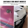 thumbnail image 5 of Hood Pins Kit for Car, Hood Pin Plate Lock Clip Kit, Universal Engine Hood Pins Bonnet Locking Catch, 5 of 5