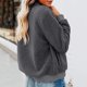 thumbnail image 5 of Chaqueta de manga larga con cremallera de felpa de primavera y otoño para mujer Pompotops qwe17599, 5 of 9