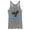 Gray Heather, variant on Women's Fortnite Raven Logo Racerback Tank Top Royal Blue Heather Medium