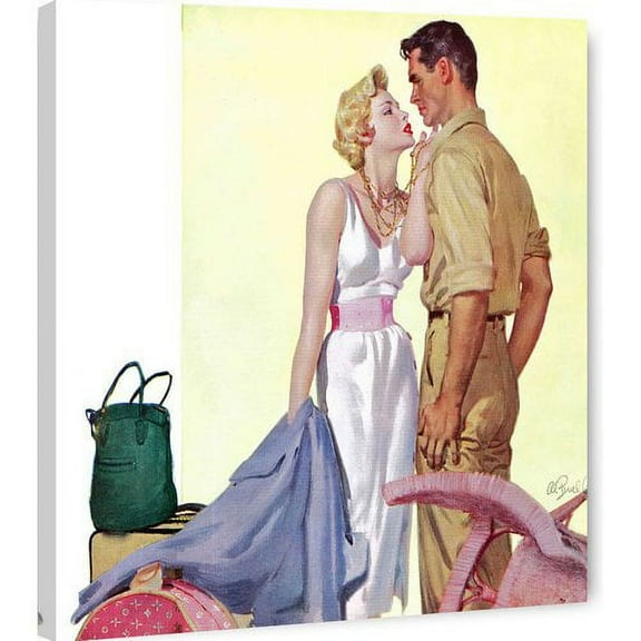 "Bad Woman" Painting Print on Wrapped Canvas