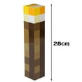 thumbnail image 4 of Torche Lumineuse 28CM Haute Luminosité LED Minecraft Portable Ou Murale Lampe de Poche Couleur:LED, 4 of 5