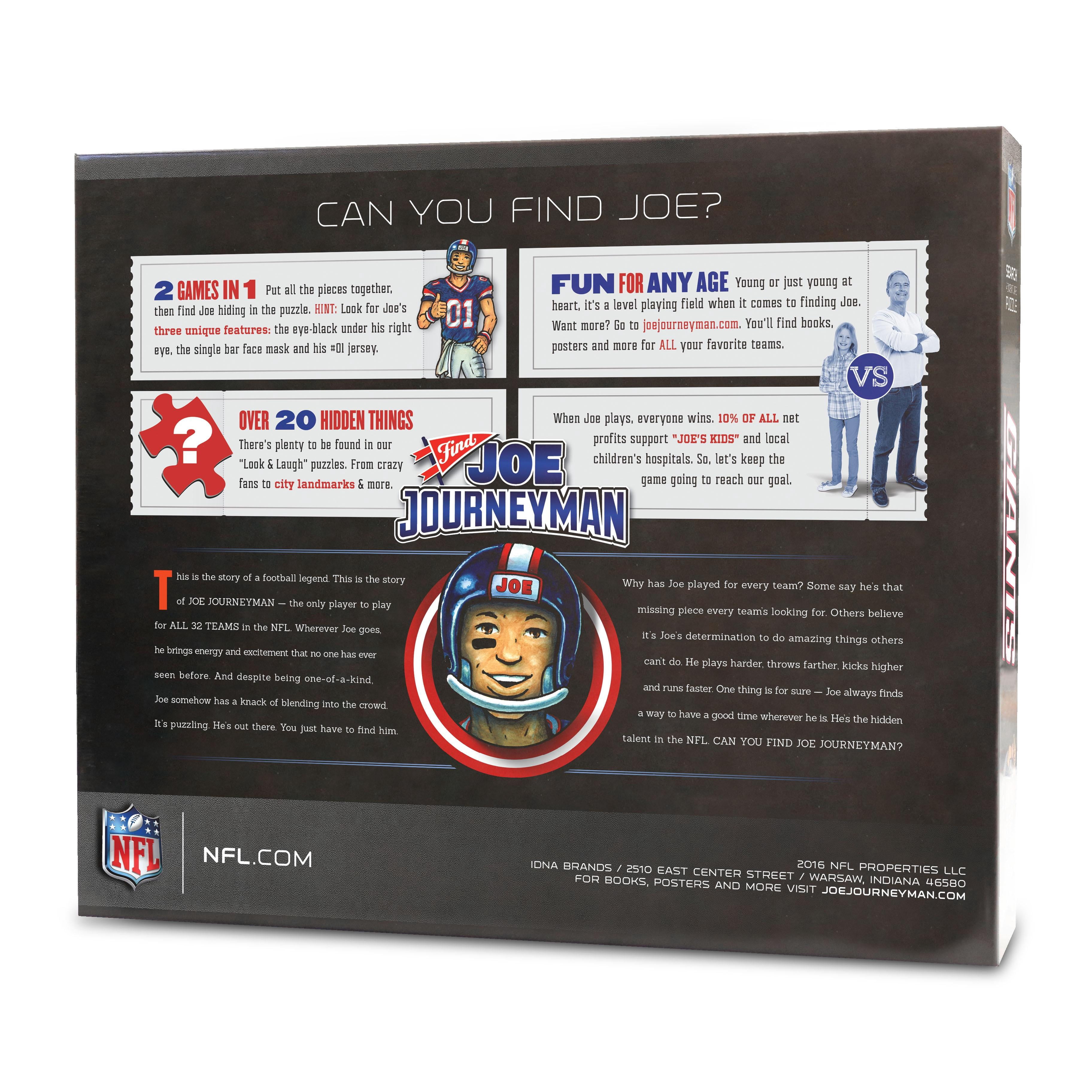 Giants 500-Piece Joe Journeyman Puzzle