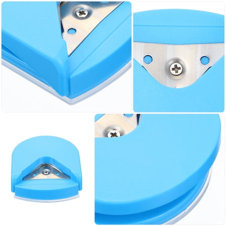 Alasum 2-Pack Round Corner Punch Paper Trimmer with Stainless Steel Die for Home and Office Use