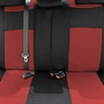 thumbnail image 4 of BDK PolyCloth Car Seat Covers, 2-Tone Split Bench Easy Wrap Full Set, 4 of 9
