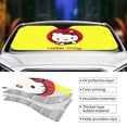 thumbnail image 5 of Windshield Sun Shade Foldable Car Front Window Sunshade For Car Suv Trucks Vans - Best Heat Shield Blocker Visor Cover Blocks Uv Rays And Keeps Your Vehicle Cool-Small, 5 of 5