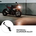 thumbnail image 3 of Luxshiny 2Pcs Black Aluminum Alloy Motorcycle Gear Shift Lever Pegs for Single Gear Shifting Control, 3 of 7