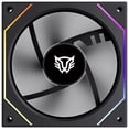 thumbnail image 2 of Ventilador Gamer BALAM RUSH EOLOX LINK EXL95 120mm ARGB Diseño Cuadrado PWM 4 Pin 1800RPM negro, 2 of 6
