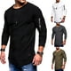thumbnail image 3 of Mens Long Sleeve T Shirt Slim Fit Muscle Blouse Activewear Pullover Tops Tee, 3 of 8