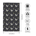 thumbnail image 2 of Fotbe Cartoon Rooster Pattern Premium Towels , (27.5x16in) Lightweight and Highly Absorbent Quick Drying Microfiber Towel, Perfect for Daily Use, 2 of 6