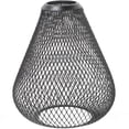 thumbnail image 1 of Hollow Out Pendant Light Shade For Light Bulb Protection Black Metal Cage Design For Entryways Kitchen Islands 1Pack, 1 of 5