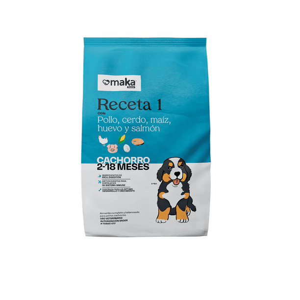 Maka Receta 1 Cachorro 8 Kg,, Original Sellado