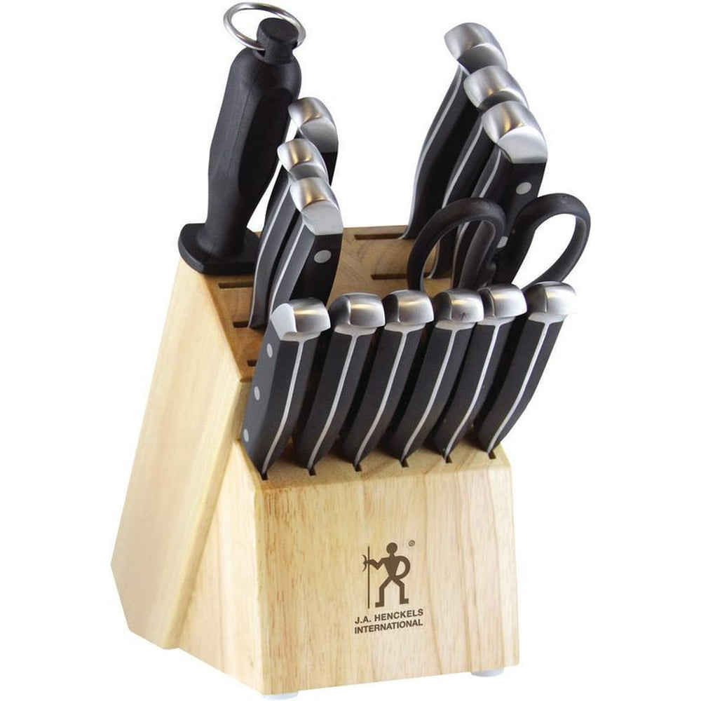 J.A. Henckels International Statement 15-pc Knife Block Set - Walmart.com - Walmart.com