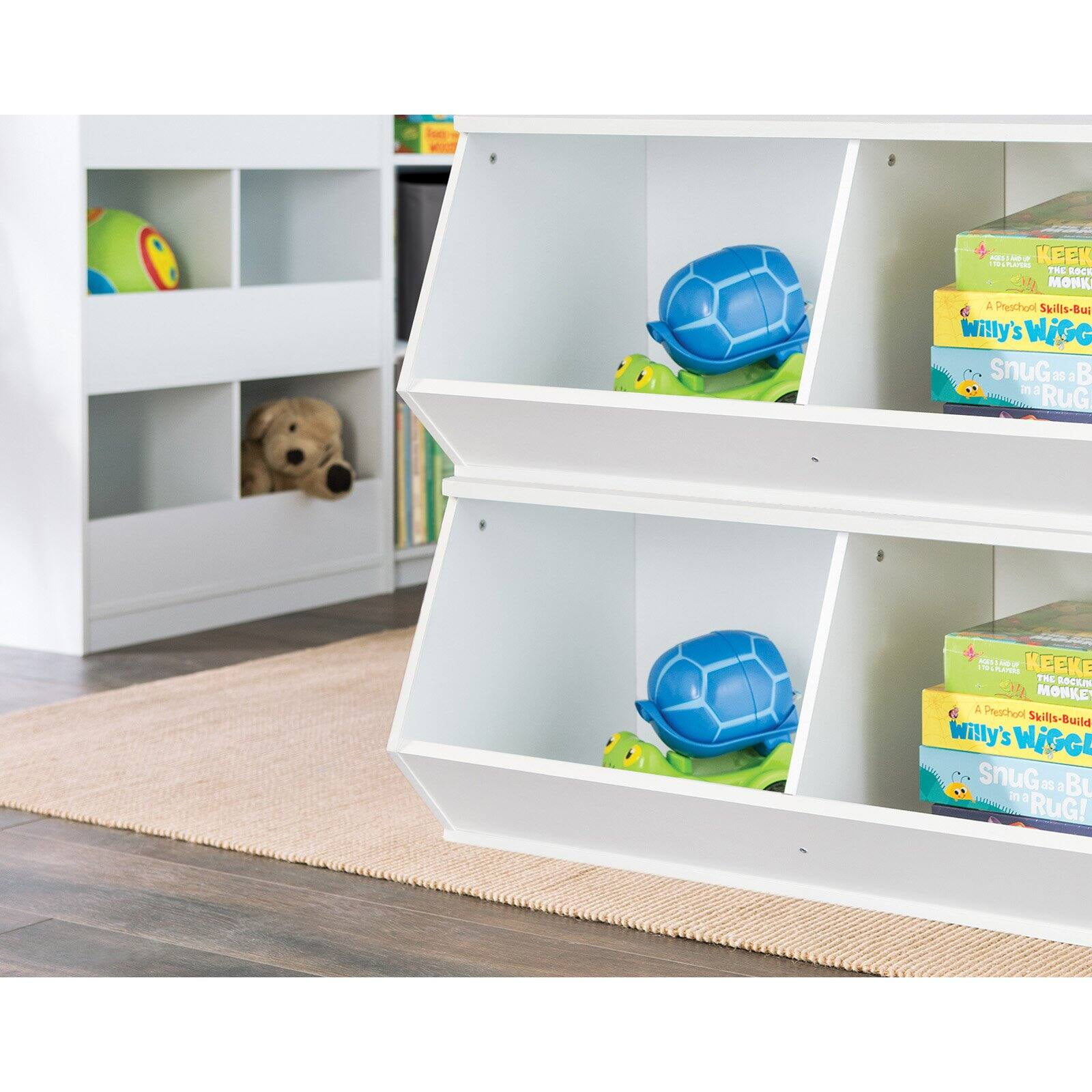 ClosetMaid KidSpace Stackable Angled Toy Organizer Walmart