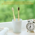 thumbnail image 4 of Toothbrush Bamboo Travel Toothbrush Adult Soft Adult Toothbrush Tooth Mouth Care Cleaning Tool for Hotel, Transparent, 4 of 7