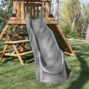 Backyard Discovery Endeavor II Cedar Wood Swing Set, Slide, Play Deck, Double Rock Wall