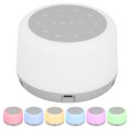 thumbnail image 2 of White Noise Machine, Sleep Therapy Machine, White Noise Sleep Machine, Relaxing Light Children For Kids White, 2 of 8