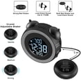 thumbnail image 2 of Reloj Despertador USCCE Reloj Despertador Dual con Agitador de Cama, 2 of 2