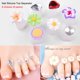 thumbnail image 5 of Separadores De Dedos Para Pedicura, Espaciadores De Esmalte De Uñas, Estiradores, Protectores De Esmalte Para Pies De Mujer, 5 of 6