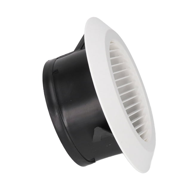 Durable ABS Circular Ventilation Grille Cover for Bathroom, Kitchen, and Office Use, 6-Inch Size, Easy Installation and Maintenance