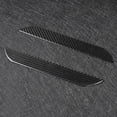 thumbnail image 1 of Scuff 2Pcs Carbon Fiber Car Door Sill Scuff Plate Pedal Trim Accessory 3.65x25.3cm, 1 of 8
