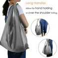 thumbnail image 6 of 2 Pack Reusable Shopping Bags Foldable Large Grocery Bags with Attach Pocket Reusable Tote Bags Machine Washable for Kitchen Shopping, 6 of 6
